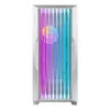 PC skriňa Azza Guardian Glass Midi Tower biela