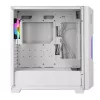 PC skriňa Azza Guardian Glass Midi Tower biela