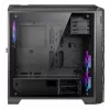 PC skriňa AZZA STORM ARGB Full Tower – čierna, podpora ATX/Micro-ATX/EATX, predinštalované ARGB ventilátory