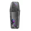 PC skriňa AZZA STORM ARGB Full Tower – čierna, podpora ATX/Micro-ATX/EATX, predinštalované ARGB ventilátory