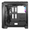 PC skriňa AZZA STORM ARGB Full Tower – čierna, podpora ATX/Micro-ATX/EATX, predinštalované ARGB ventilátory