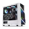 PC skriňa Thermaltake Commander C31 TG Snow ARGB Edition Midi Tower čierna, biela