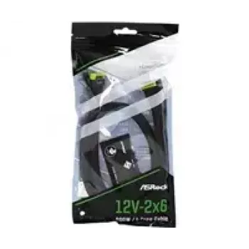 Napájací kábel ku GPU ASRock CB-12V2X6L600W 12+4 pinov, dĺžka 700 mm