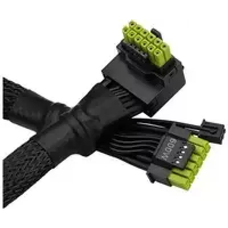 Napájací kábel ku GPU ASRock CB-12V2X6L600W 12+4 pinov, dĺžka 700 mm