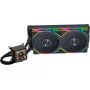AiO kvapalinový chladič lian li Galahad II LCD 280 TL Wireless čierny — 280 mm radiátor, LCD pumpa, bezdrôtová riadiaca jednotka