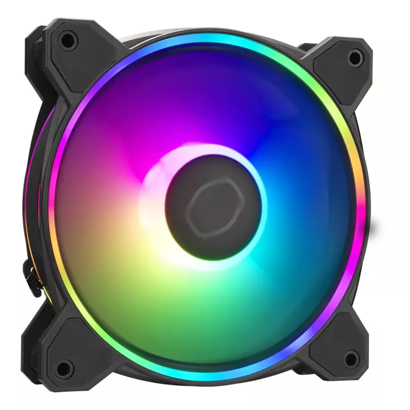 Ventilátor Cooler Master MasterFan MF120 Halo² 12 cm čierny 3 ks