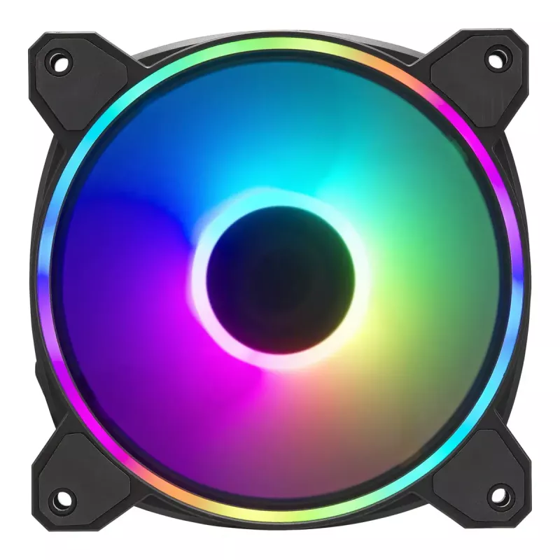 Ventilátor Cooler Master MasterFan MF120 Halo² 12 cm čierny 3 ks