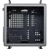 Skriňa pre počítač Cooler Master QUBE 540 Moonstone — mid-tower s bočným panelom z tvrdeného skla (sivá)