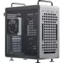 Skriňa pre počítač Cooler Master QUBE 540 Moonstone — mid-tower s bočným panelom z tvrdeného skla (sivá)