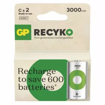 Nabíjacia batéria GP Batteries Recyko 3000 C NiMH 3000 mAh 1,2 V