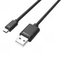 USB kábel UNITEK Y-C454GBK 0,5 m USB A Micro-USB B čierny