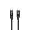 USB4 Gen 2x2 USB-C kábel Unitek C14100BK-0.8M — 0,8 m, USB-C na USB-C, 40 Gbit/s, čierny