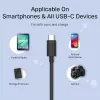 UNITEK USB kábel C14103BK-1.5M USB 3.2 Gen 1 USB A USB C čierny 1,5m