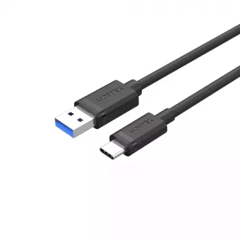 UNITEK USB kábel C14103BK-1.5M USB 3.2 Gen 1 USB A USB C čierny 1,5m