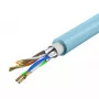 Sieťový kábel UNITEK C18122BL RJ45 Cat7 305m modrý
