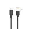 Napájací kábel UNITEK C14115BK-1.8M USB-C DC 1,8 m 20 V 3,25 A
