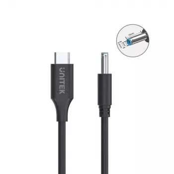 Napájací kábel UNITEK C14117BK-1.8M USB C DC 1,8 m 20 V 3,25 A