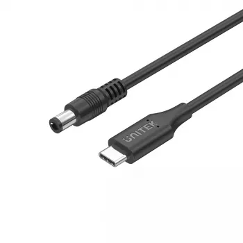 Napájací kábel UNITEK C14119BK-1.8M 1.8m USB C DC 20V 3.25A