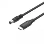 Napájací kábel UNITEK C14119BK-1.8M 1.8m USB C DC 20V 3.25A