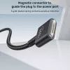 Napájací kábel UNITEK C14121BK-1M čierny MagSafe 3 USB C 1m 28V 5A