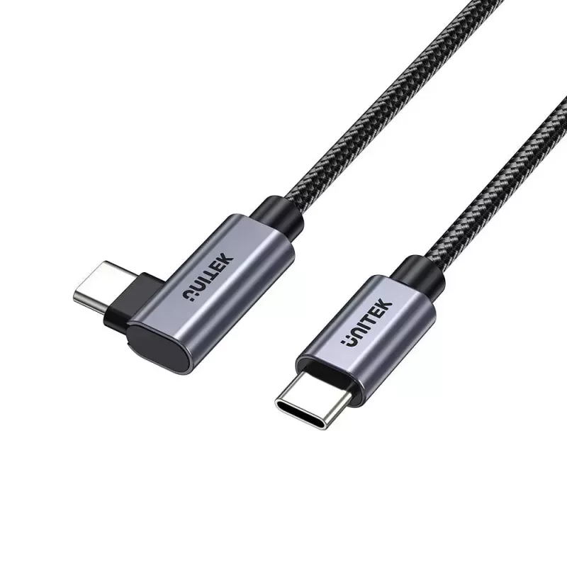 USB kábel UNITEK C14123BK-1M 1m USB 2.0 čierny sivý
