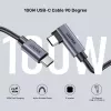 USB kábel UNITEK C14123BK-1M 1m USB 2.0 čierny sivý