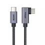 USB kábel UNITEK C14123BK-1M 1m USB 2.0 čierny sivý