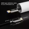 HDMI kábel UNITEK C11085GY01-80M 80 m 2.1 48 Gbit/s čierny