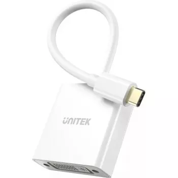 USB-C na DVI adaptér Unitek V1429A01 — 1080p 60Hz video výstup