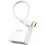 USB-C na DVI adaptér Unitek V1429A01 — 1080p 60Hz video výstup