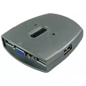 KVM prepínač Sedna SE-KVM-USB-22 sivý