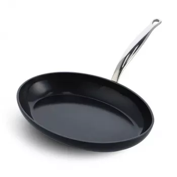 Univerzálna panvica GreenPan Barcelona Pro okrúhla, priemer 330 mm, bez PFAS, čierna