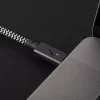 Native Union Belt Cable Pro USB-C na USB-C, 2,4 m, LED displej, Rose