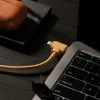 USB-C na USB-C / Lightning kábel Native Union Belt kábel Duo, 1,5 m, zelený