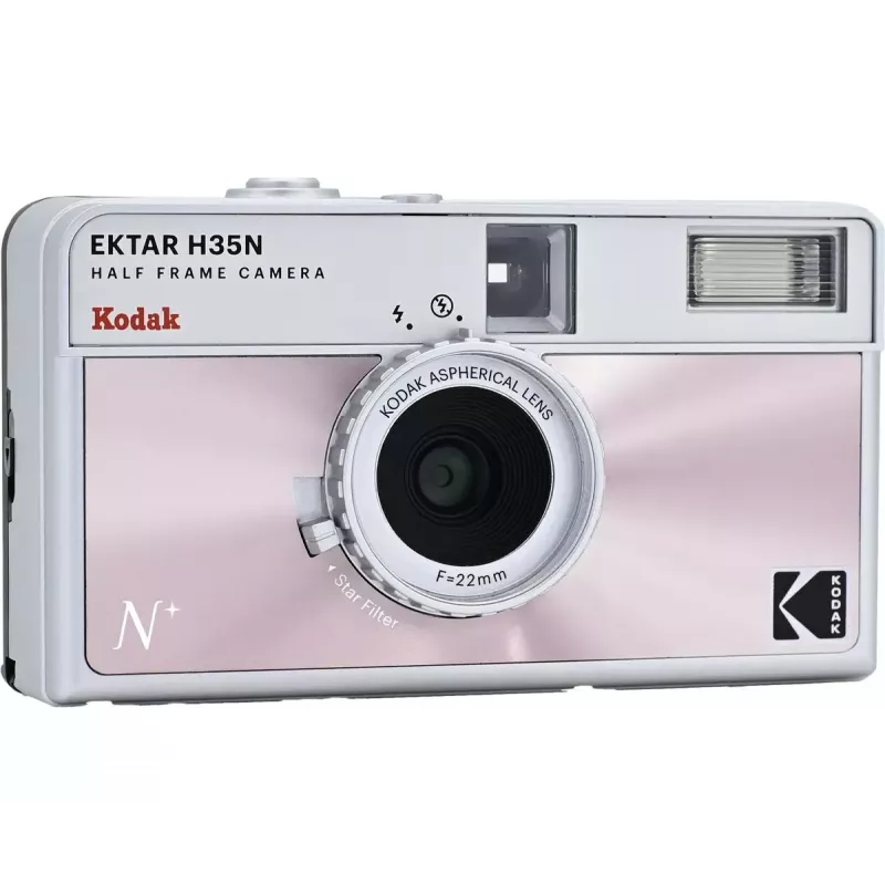 Filmová kamera Kodak Ektar H35N glazovaná ružová