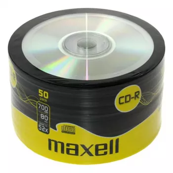 CD-R médiá MAXELL 624036 — 700 MB, 52x, balenie 50 ks