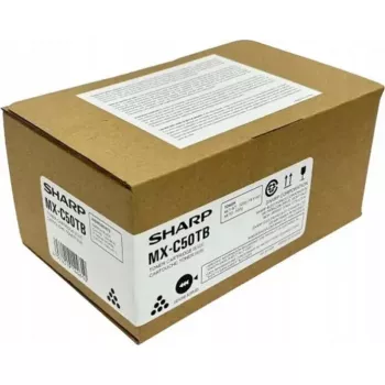 Tonerová kazeta Sharp MXC50TB čierna pre kompatibilné multifunkčné tlačiarne Sharp (model MX-C50TB)