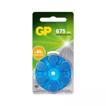 Jednorazová batéria GP Batterien 103251 675 PR44 zinko-vzdušná