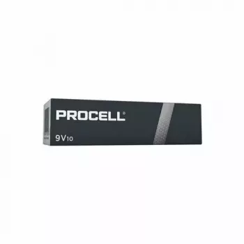 Alkalická 9V batéria Duracell MN1604 Procell (6LR61) – minimálne balenie 10 ks
