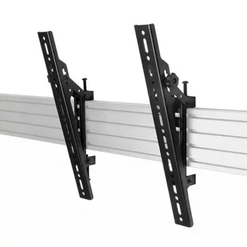 Montážne rameno pre ploché obrazovky B-TECH SYSTEM X VESA 400 s náklonom pre BT8390, čierne, nosnosť 70 kg