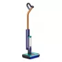 Elektrická metla Dyson Clean + Wash Hygiene — batéria, suché & mokré čistenie, bez vrecka, 45 min výdrž, modrá/medená