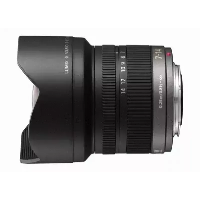 Objektív Panasonic H-F007014 čierny