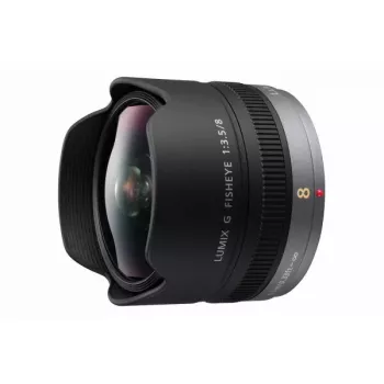 Objektív do fotoaparátu Panasonic H-F008E čierny