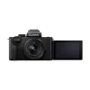Panasonic Lumix DC-G100D čierna súprava fotoaparátu s objektívom H-FS 12-32 a gripom DMW-SHGR2
