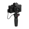 Panasonic Lumix DC-G100D čierna súprava fotoaparátu s objektívom H-FS 12-32 a gripom DMW-SHGR2