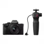 Panasonic Lumix DC-G100D čierna sada fotoaparátu s objektívom H-FS 12-32 a rukoväťou DMW-SHGR2