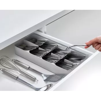 Vložka do zásuvky na príbor Joseph Joseph DrawerStore 176x176x55 mm organizér na príbor