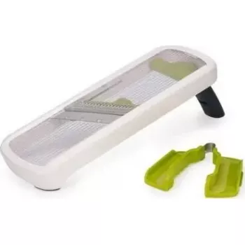 Mandolína Joseph Joseph Multi-Grip Mandoline Plus — nastaviteľná hrúbka rezu, biela
