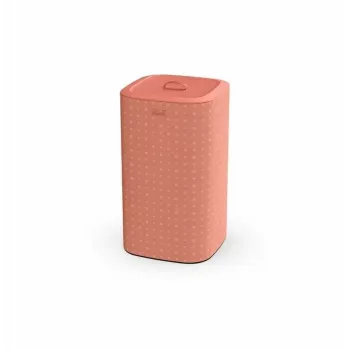 Koš na bielizeň joseph joseph Tota Pop 60L Coral – odklápacie veko, pop-up deliaca priehradka