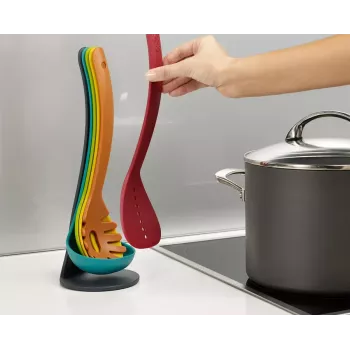 Obrácačka Joseph Joseph 10124 5-dielna viacfarebná tepelne odolná 200°C